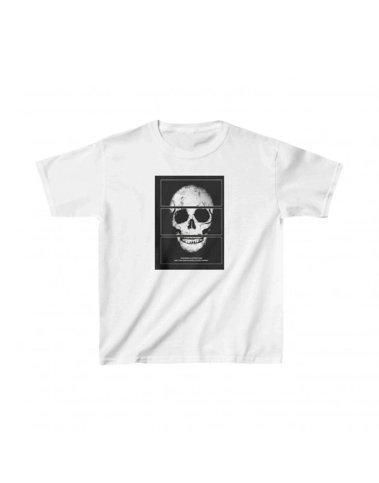 Çocuk Baskılı T-Shirt - Beyaz