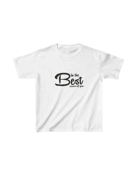 Çocuk Baskılı T-Shirt - Beyaz