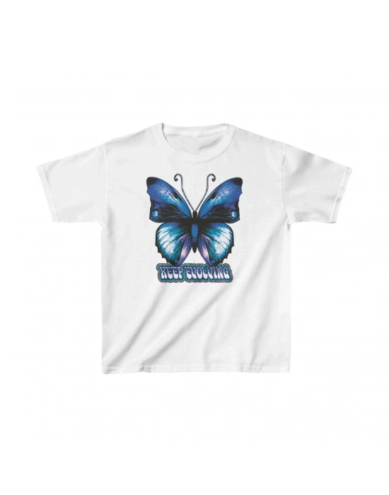 Çocuk Baskılı T-Shirt - Beyaz