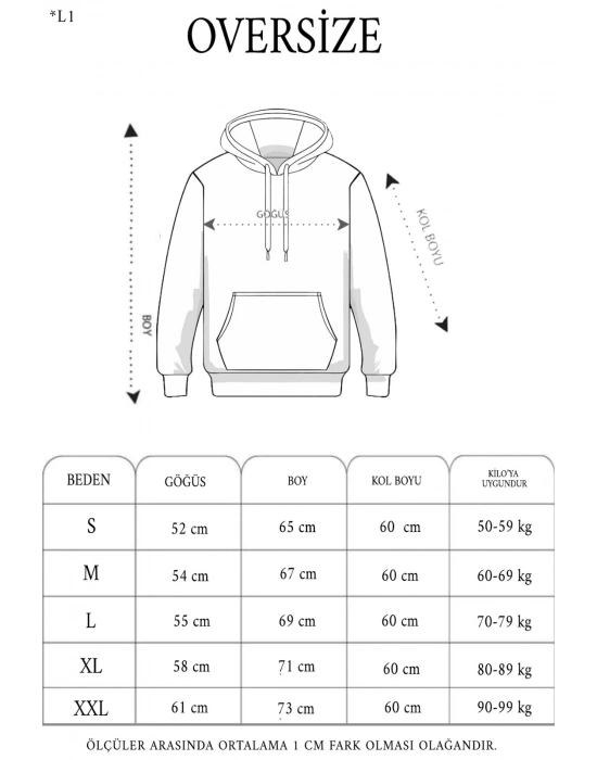 Uzun Kol Kapşonlu Basic Sweatshirt hoodie - Lacivert