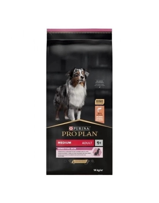 ÇOK SATAN Pro Plan Optiderma Somonlu Hassas Yetişkin Köpek Maması 14 Kg