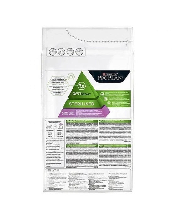 ÇOK SATAN Pro Plan Sterilised Hindili Kedi Kısırlaştırılmış Maması 3 Kg