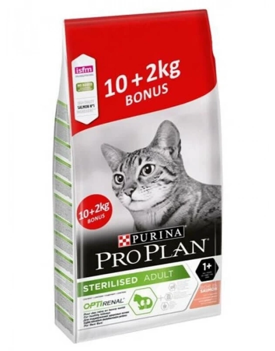 ÇOK SATAN Pro Plan Sterilised Somonlu Kısırlaştırılmış Kedi Maması 10+2 Kg