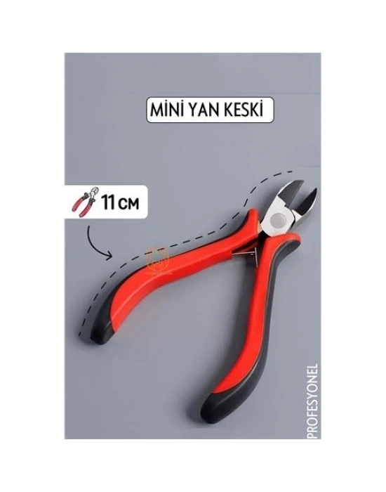 ÇOK SATAN Profesyonel Mini Yan Keski 11 Cm