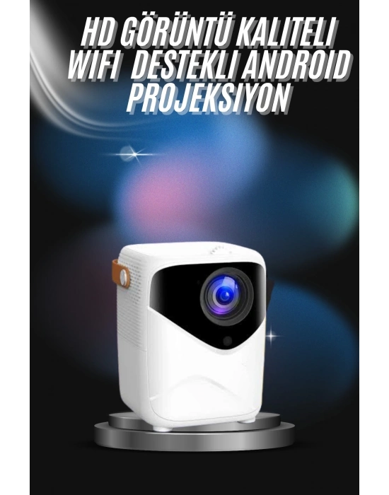 ÇOK SATAN Projeksiyon Ev Sineması Bluetooth 4k HD Kaliteli Görüntü Kumandalı