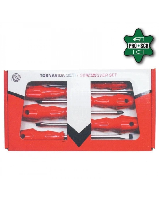 ® Proscr 02645 Karışık Tornavida Seti 7 Parça
