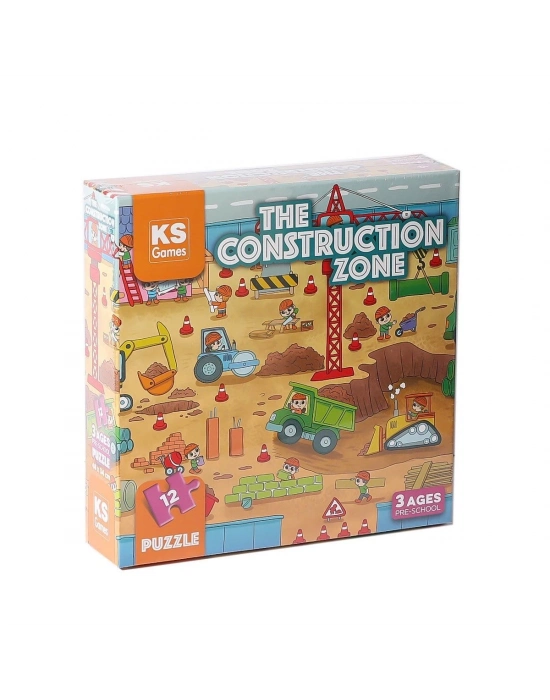 ÇOK SATAN PRS 32704 The Construction Pre School Puzzle