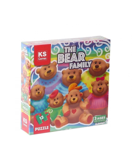 ÇOK SATAN PRS 32705 The Bear Family Pre School Puzzle