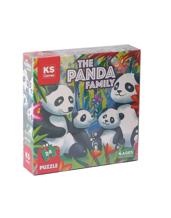 ÇOK SATAN PRS 32706 The Panda Family Pre School Puzzle -KS Puzzle