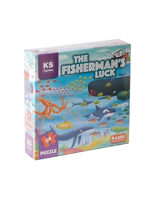 ÇOK SATAN PRS 32708 The Fisherman Sluck Pre School Puzzle -KS Puzzle