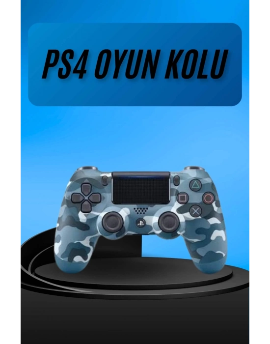 ÇOK SATAN PS4 Joystick Oyun Kolu Titreşimli Uzun Pil Ömrü USB Şarj Kablolu