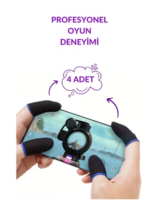 ÇOK SATAN Pubg Parmaklık Eldiveni Keskin Kontrol ve Konfor Oyun Performansı Arttırır Dayanıklı Oyuncu Tercihi