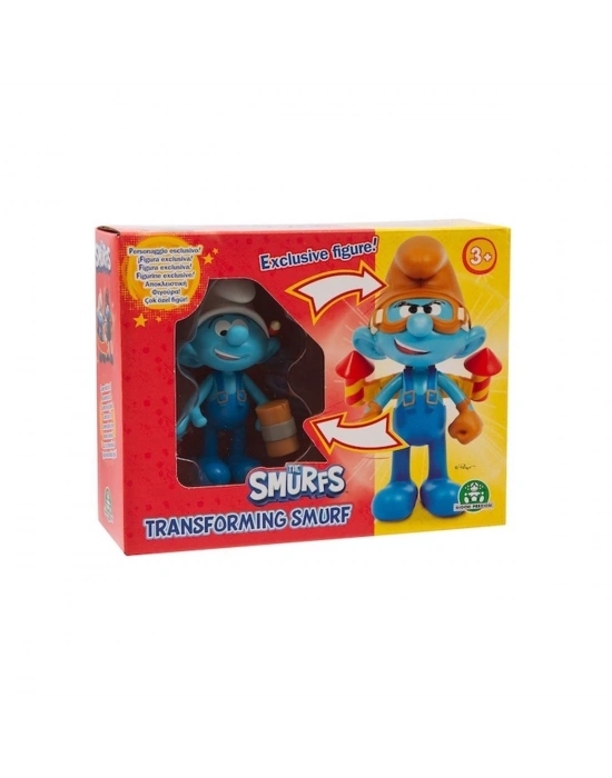 ÇOK SATAN PUF23000 Şirinler Dönüşen 10 cm Figür