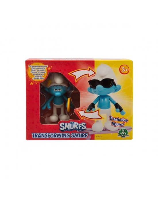 ÇOK SATAN PUF23000 Şirinler Dönüşen 10 cm Figür