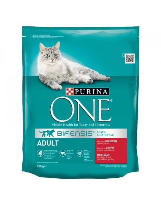 ÇOK SATAN Purina One Sığır Etli Yetişkin Kedi Maması 800 Gr