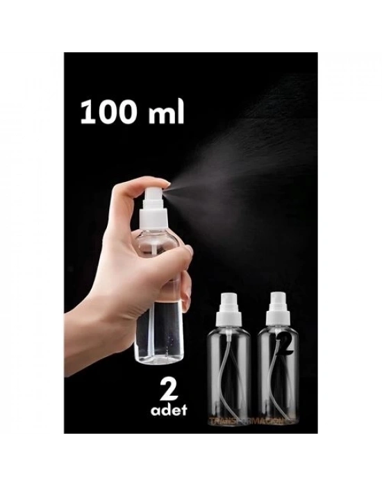 ÇOK SATAN Püskürtücü Boş Sprey Şişe 100 Ml 2 ADET