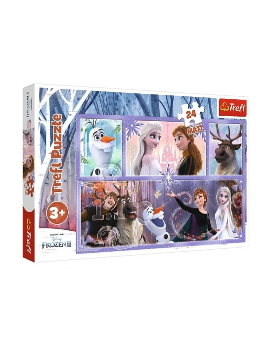 ÇOK SATAN PUZZLE-14345 Disney Frozen II 24 Parça Çocuk Puzzle