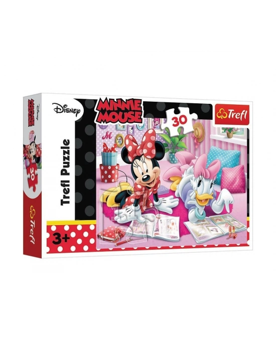 ÇOK SATAN PUZZLE-18217 Minnie 30 Parça Puzzle