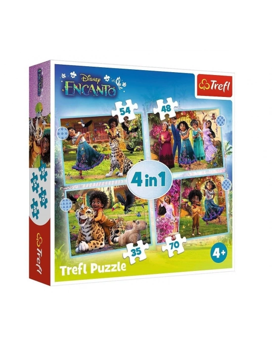ÇOK SATAN PUZZLE-34615 Disney Encanto 4IN1 Puzzle