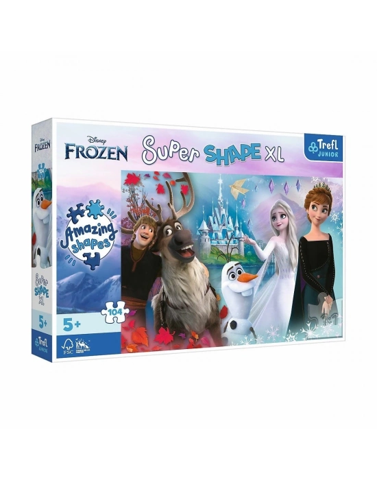 ÇOK SATAN PUZZLE-50017 Frozen 104 Parça XL  Çocuk Puzzle