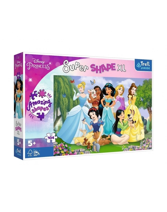 ÇOK SATAN PUZZLE-50019 Princess 104 Parça Çocuk Puzzle