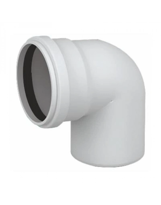 ® Pvc Atık Su Borusu 87 derece 75 mm 10 Adet