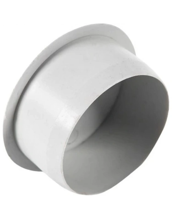 ® Pvc Atık Su Borusu Muf Kayar Manşon Kör Tapa 50 mm 10 Adet