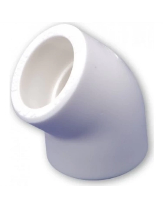 ® Pvc Boru Dirsek 45 Derece PPRC 32 mm 10 Adet