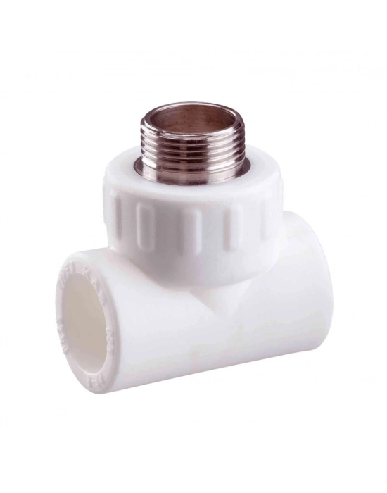 ® Pvc Boru PPRC Dış Dişli Te 25x3/4 10 Adet