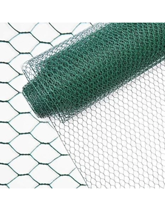 PVC Kaplı Kümes Teli En 100 cm Uzunluk 20 Metre
