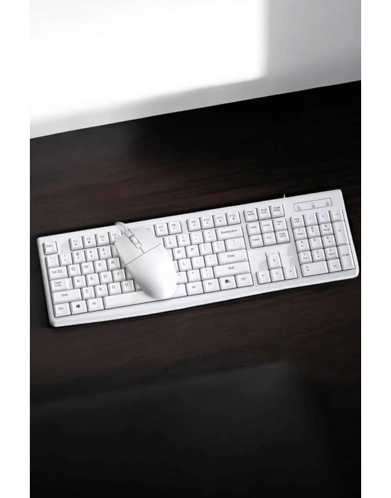 ÇOK SATAN Q Klavye Klavye ve Mouse Seti USB Girişli Kablosuz