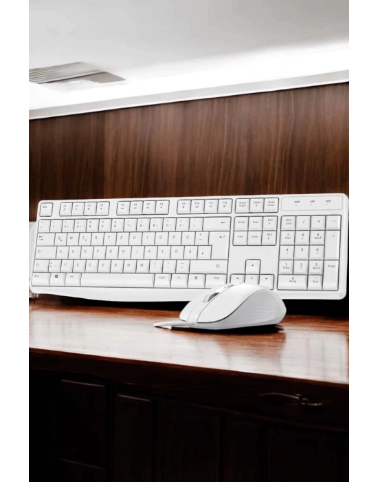 ÇOK SATAN Q Klavye Klavye ve Mouse Seti USB Girişli Kablosuz
