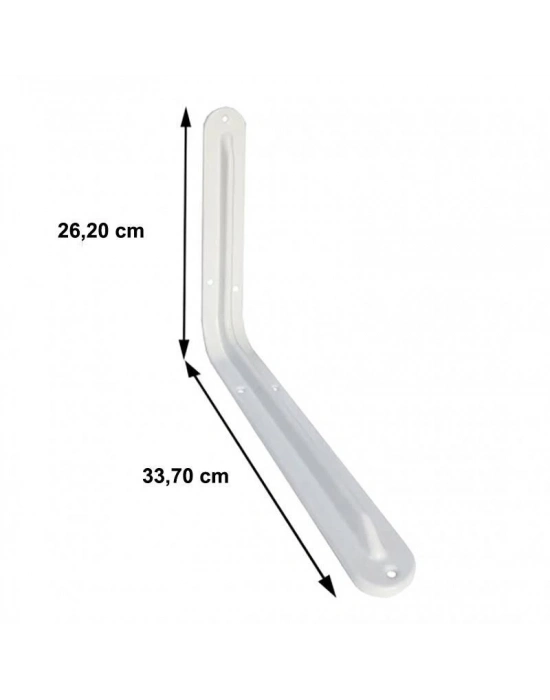 ® Raf Altı 12x14 mm Beyaz