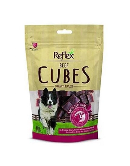 ÇOK SATAN Reflex Beef Cube Biftek Küp Doğal Köpek Ödül Maması 80 Gr