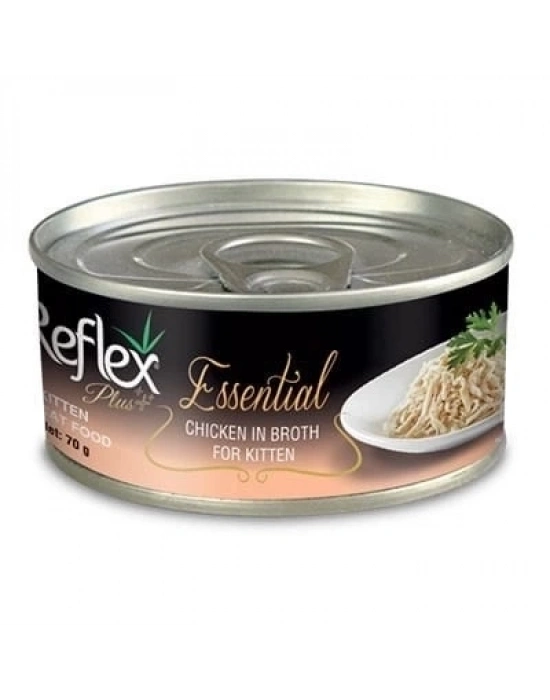 ÇOK SATAN Reflex Plus Kitten Tavuklu Yavru Konserve Kedi Maması 70 Gr