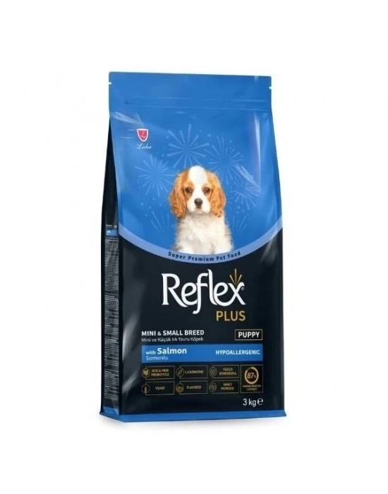 ÇOK SATAN Reflex Plus Somonlu Mini ve Küçük Irk Yavru Köpek Maması 3 Kg