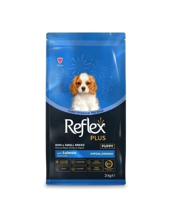 ÇOK SATAN Reflex Plus Somonlu Mini ve Küçük Irk Yavru Köpek Maması 3 Kg