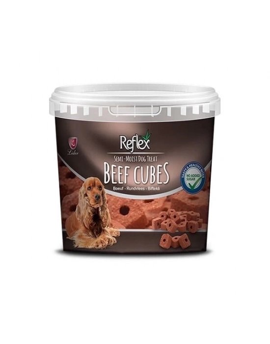 ÇOK SATAN Reflex Semi Moist Biftekli Küp Köpek Ödül Maması 500 Gr