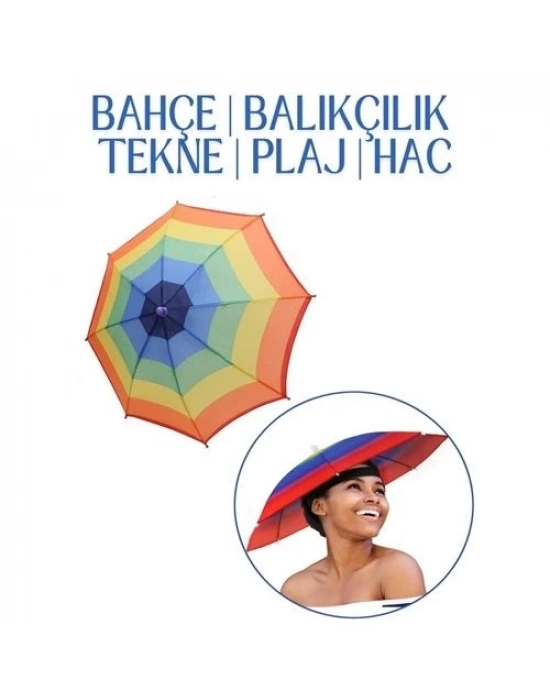 ÇOK SATAN Relax Eller Serbest 4 Mevsim Kafa Şemsiyesi