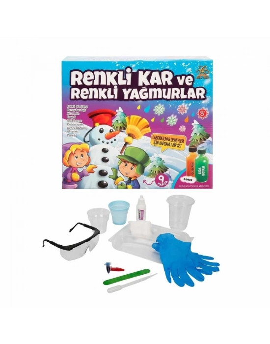 ÇOK SATAN Renkli Kar ve Renkli Yağmurlar Bilim Seti