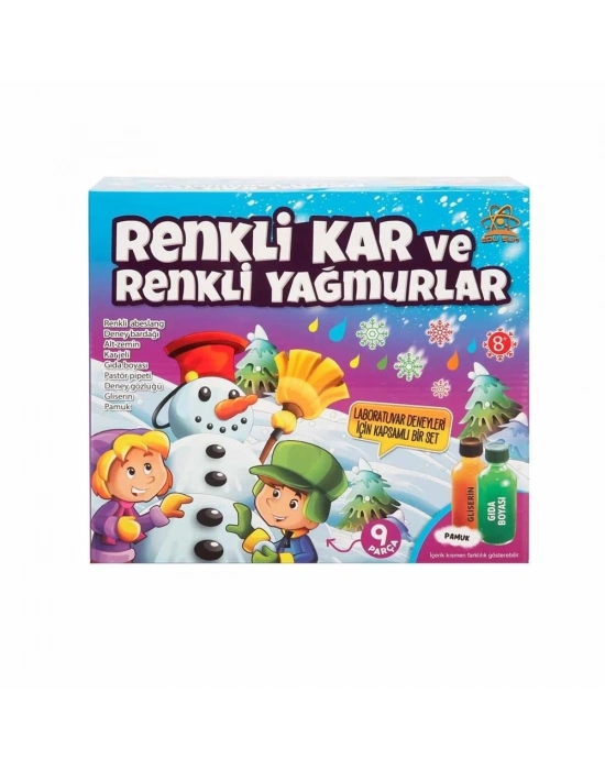 ÇOK SATAN Renkli Kar ve Renkli Yağmurlar Bilim Seti