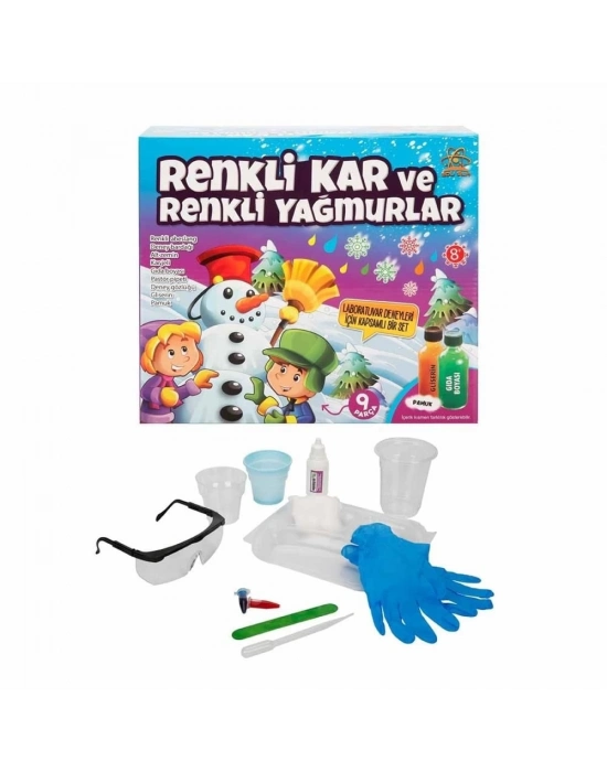 ÇOK SATAN Renkli Kar ve Renkli Yağmurlar Bilim Seti