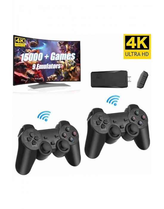 ÇOK SATAN Retro Game Stick Çift Kol Kablosuz Atari Oyun Konsolu 2.4g Uyumlu