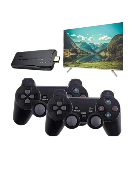 ÇOK SATAN Retro Game Stick Çift Kol Kablosuz Atari Oyun Konsolu 2.4g Uyumlu