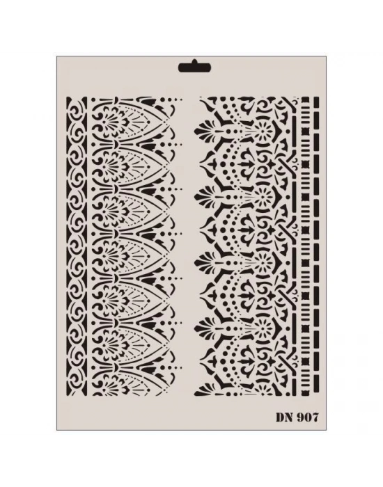 ® Rich Dantel Seri DN-907 Stencil 35x25 cm