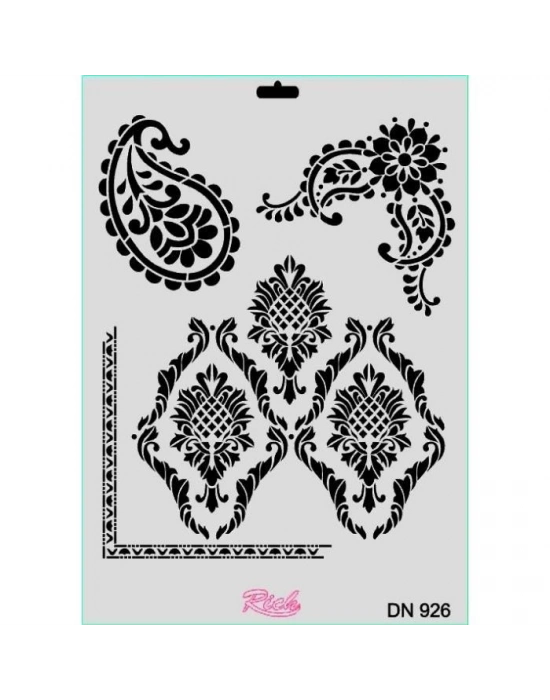 ® Rich Dantel Seri DN-926 Stencil 35x25 cm
