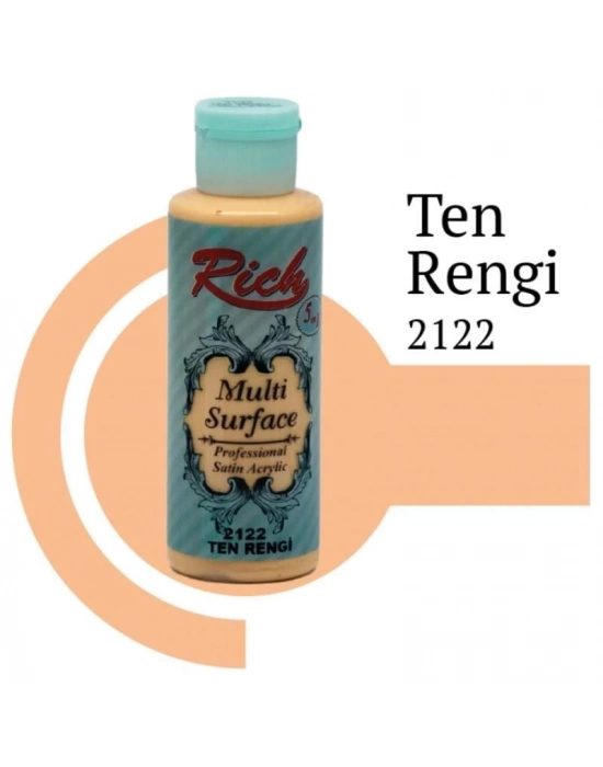 ® Rich Multi Surface 2122 Ten Rengi Akrilik Boya 120 cc