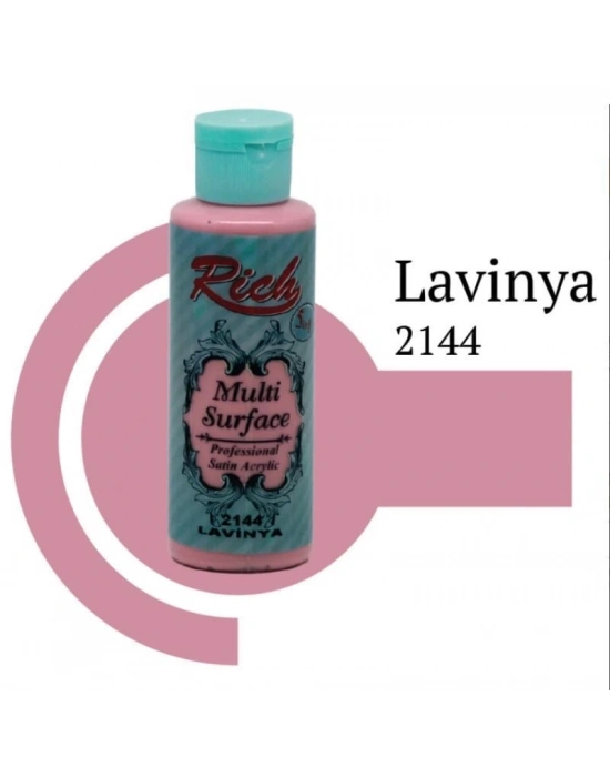 ® Rich Multi Surface 2144 Lavinya Akrilik Boya 120 cc