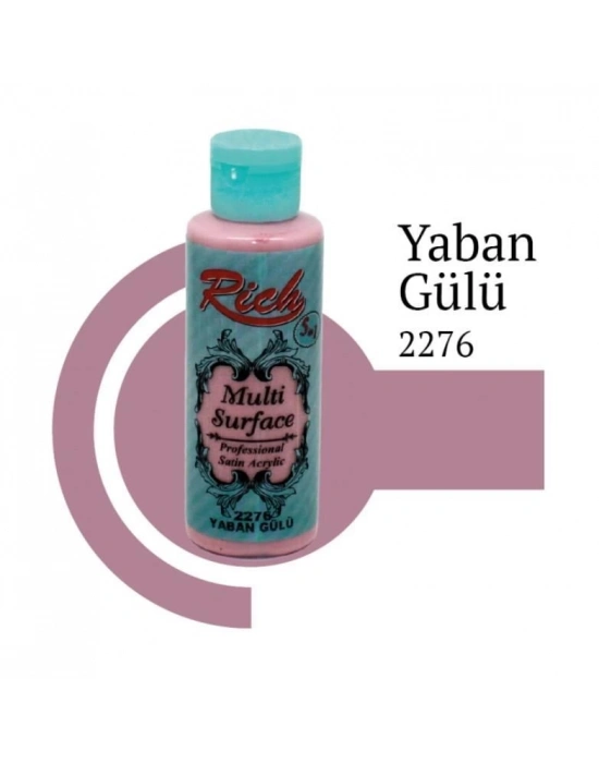 ® Rich Multi Surface 2276 Yaban Gülü Akrilik Boya 120 cc