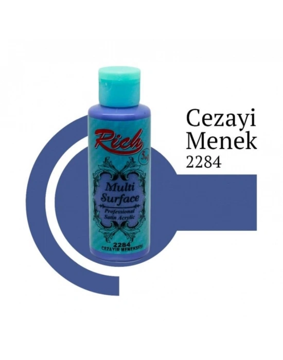 ® Rich Multi Surface 2284 Cezayir Menekşesi Akrilik Boya 120 cc